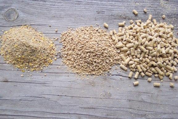 Chicken feed types