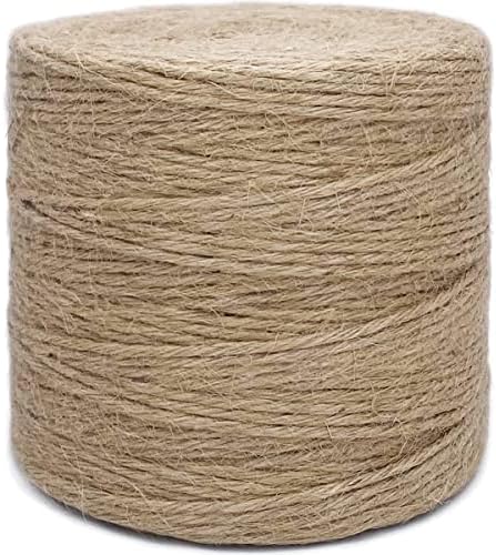 Jute Rope Multipurpose Thick Twine Rope Hemp Rope for Crafts DIY Decoration  Plant Hanger Artwork Packing Materials